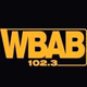 Logo de 102.3 WBAB - WHFM