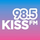 Logo de 98.5 Kiss FM - WPIA