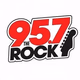 Logo de 95.7, The Rock - WURX