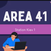 Area 41 logo