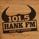 101.5 Hank FM - WCLI-FM logo