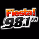 Logo de Fiesta 98.1 FM - KLUC-HD3