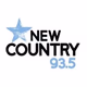 Logo de New Country 93.5 - CFXJ-FM
