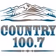 New Country 100.7 - CIGV-FM logo