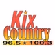 Kix Country 96.5 and 100.3 - WBKX logo