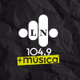 Logo de La Nacion 104.9 Más Música