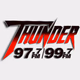 Logo de Thunder 97.7 / 99.7 - KMTY