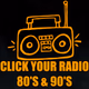 Logo de Click Your Radio - CYR '80s & '90s