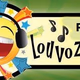 Logo de Rádio Louvozando