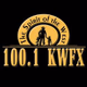 Logo de 100.1 KWFX - KWFX