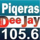 Logo de Piqeras Deejay FM 105.6