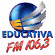 Logo de Rádio Educativa FM 106.3