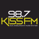 Logo de 98.7 Kiss FM - KELI