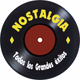 Logo de Nostalgia Fm - Disco