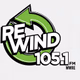 Logo de Rewind 105.1 - WWRE