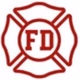 Canadian and Area Volunteer Fire Departments logo