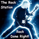 Logo de The Rock Station