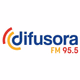 Logo de Rádio Difusora 95.5 FM
