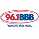 Logo de 96.1 BBB - WBBB