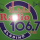 Logo de Radio 106.7 Aladino FM