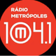 Logo de Rádio Metrópoles 104,1