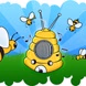 Logo de B Hive radio - Country
