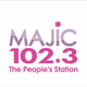 Logo de Majic 102.3 92.7 - WMMJ