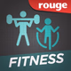 Logo de Rouge FM - Fitness