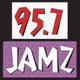 Logo de 95.7 Jamz - WBHJ