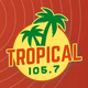 Logo de Tropical 105.7 - KGLA