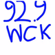Logo de 92.9 WCK Local Radio Stations
