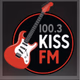 Logo de Kiss FM - Litoral