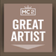 Radio Monte Carlo 2 - Great Artist logo