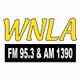 Logo de FM 95.3 & AM 1390 WNLA - WNLA