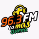Logo de La Más Buena 96.3 FM