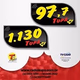 Logo de Radio Tupa FM 97.7