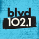 Logo de blvd 102.1 - CFEL-FM