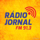Logo de Rádio Jornal FM 91,3