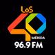 Logo de Los 40 Mérida 96.9 FM - XHUL