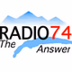 Radio 74 logo