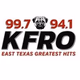 Logo de 99.7 & 94.1 KFRO - KFRO
