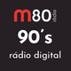 Logo de M80 Rádio - 90s
