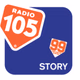 Logo de Radio 105 - 105 Story