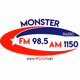 Logo de Monster Radio FM 98.5 AM 1150 - W253CR