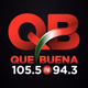 Logo de Que Buena 105.5/94.3 - KBUA