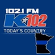 Logo de 102.1 FM - K102 - K294AM