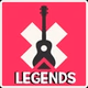 100FM רדיוס - Legends logo