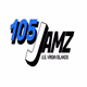 Logo de WVJZ 105.3 JAMZ - WVJZ