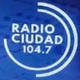 Logo de Radio Ciudad 104.7