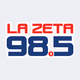 Logo de La Zeta 98.5 - XHEB